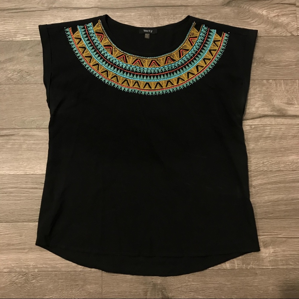 Short sleeve summer blouse
